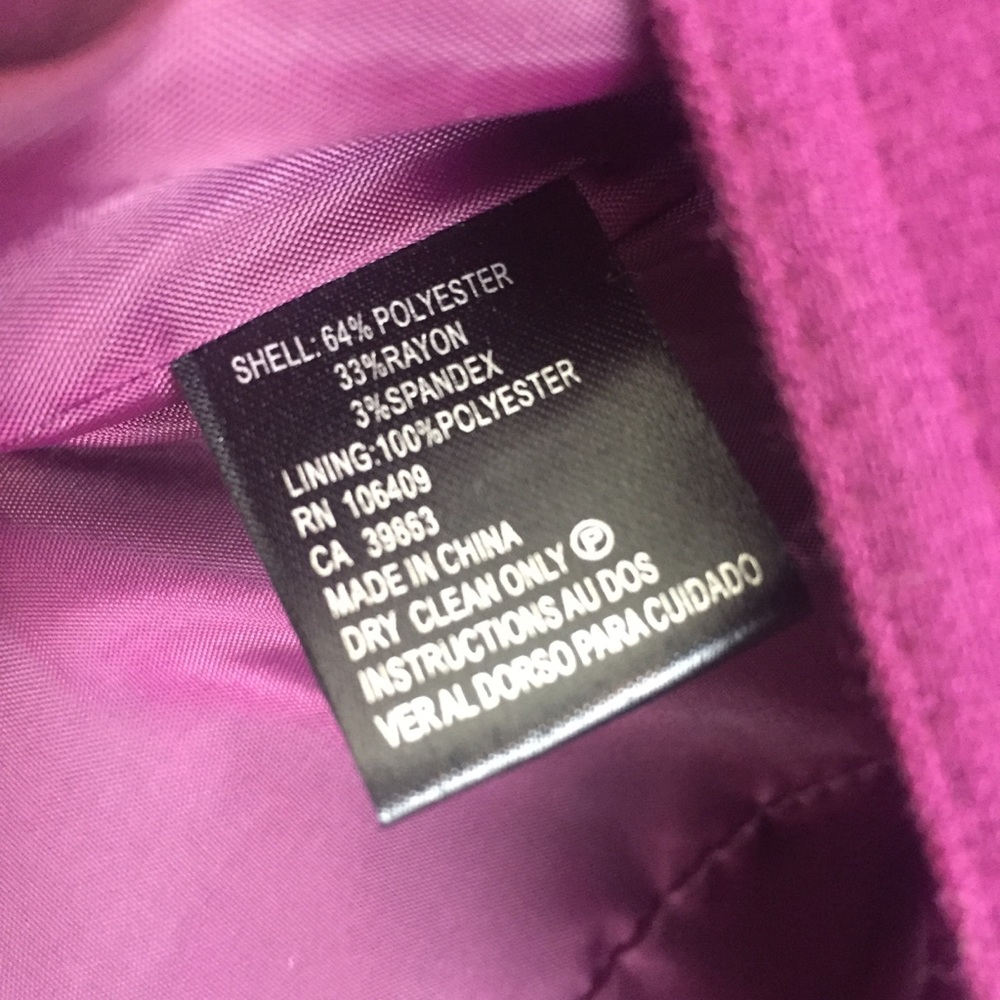 Isabella DeMarco Blazer Plum - Picture 8 of 8